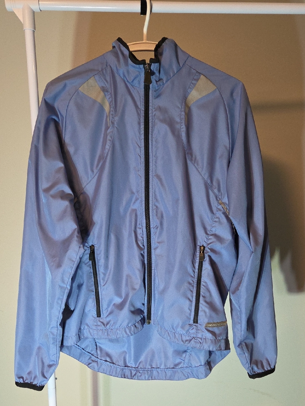 SUGOi Light Blue Cycling Jacket with Logo Patch Size L